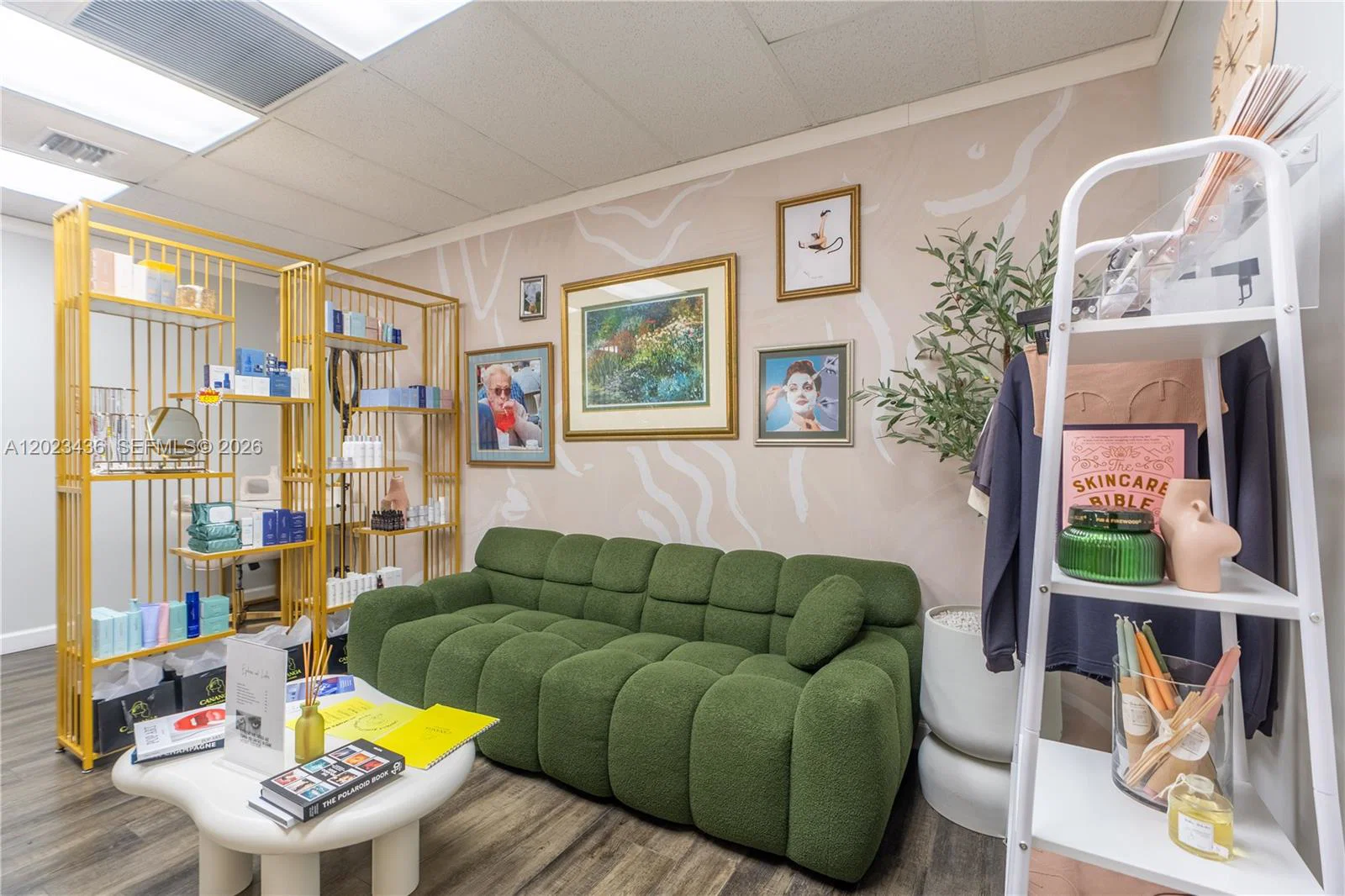 Thriving Aesthetic Beauty Studio with Sublease Income