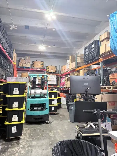 Complete Bins Resale Market Equipment and Fixtures