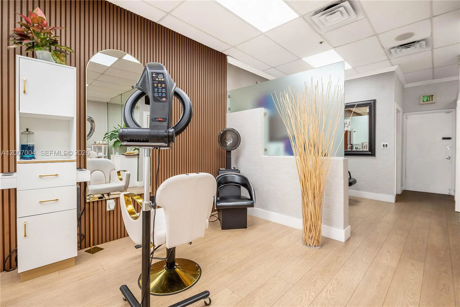 Luxury Salon Assets with High End Finishes and Custom Fixtures