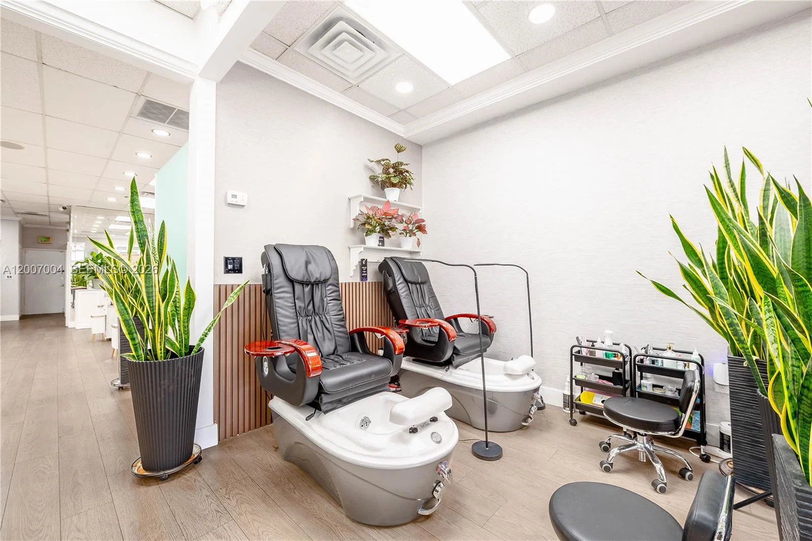 Luxury Salon Assets with High End Finishes and Custom Fixtures