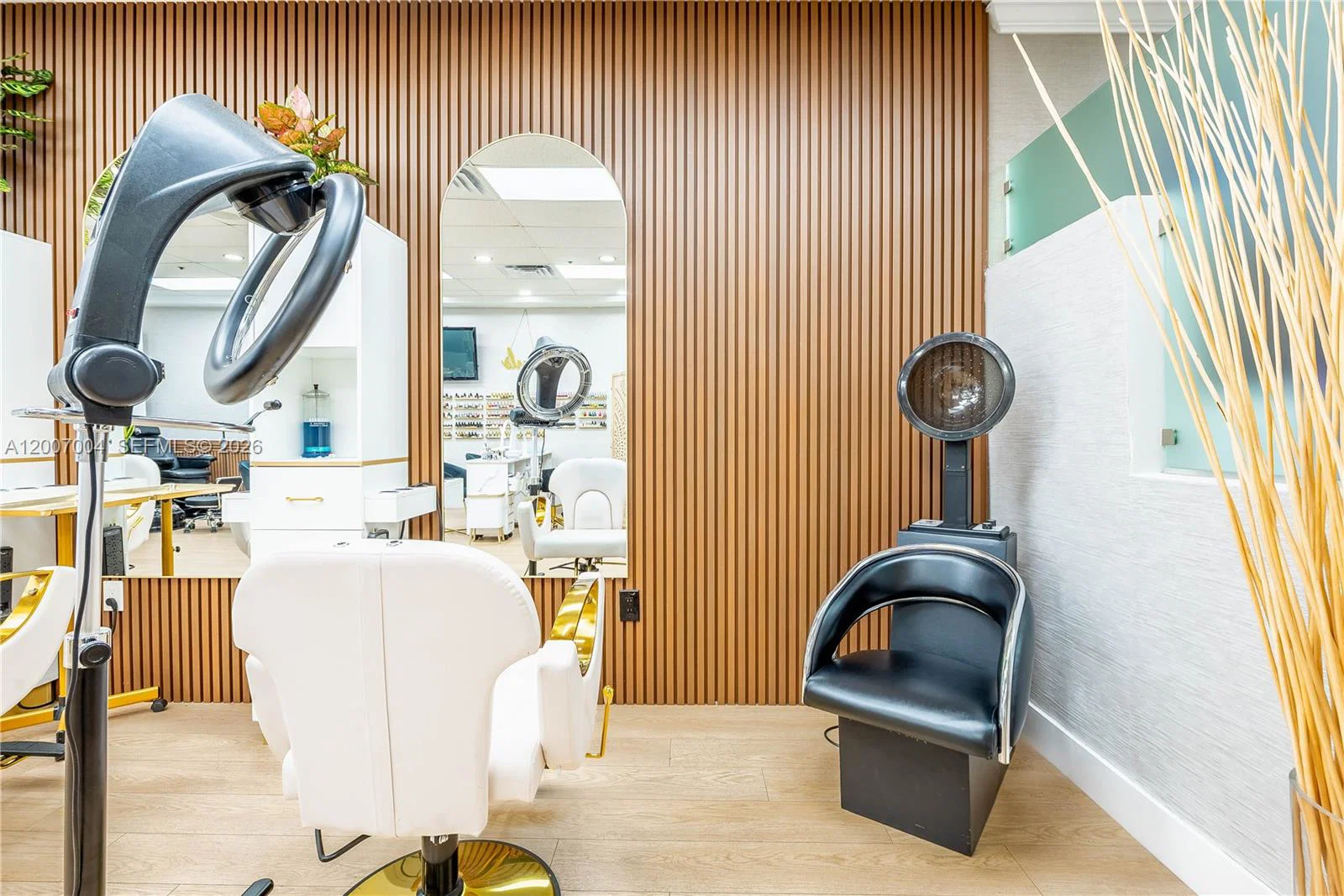 Luxury Salon Assets with High End Finishes and Custom Fixtures