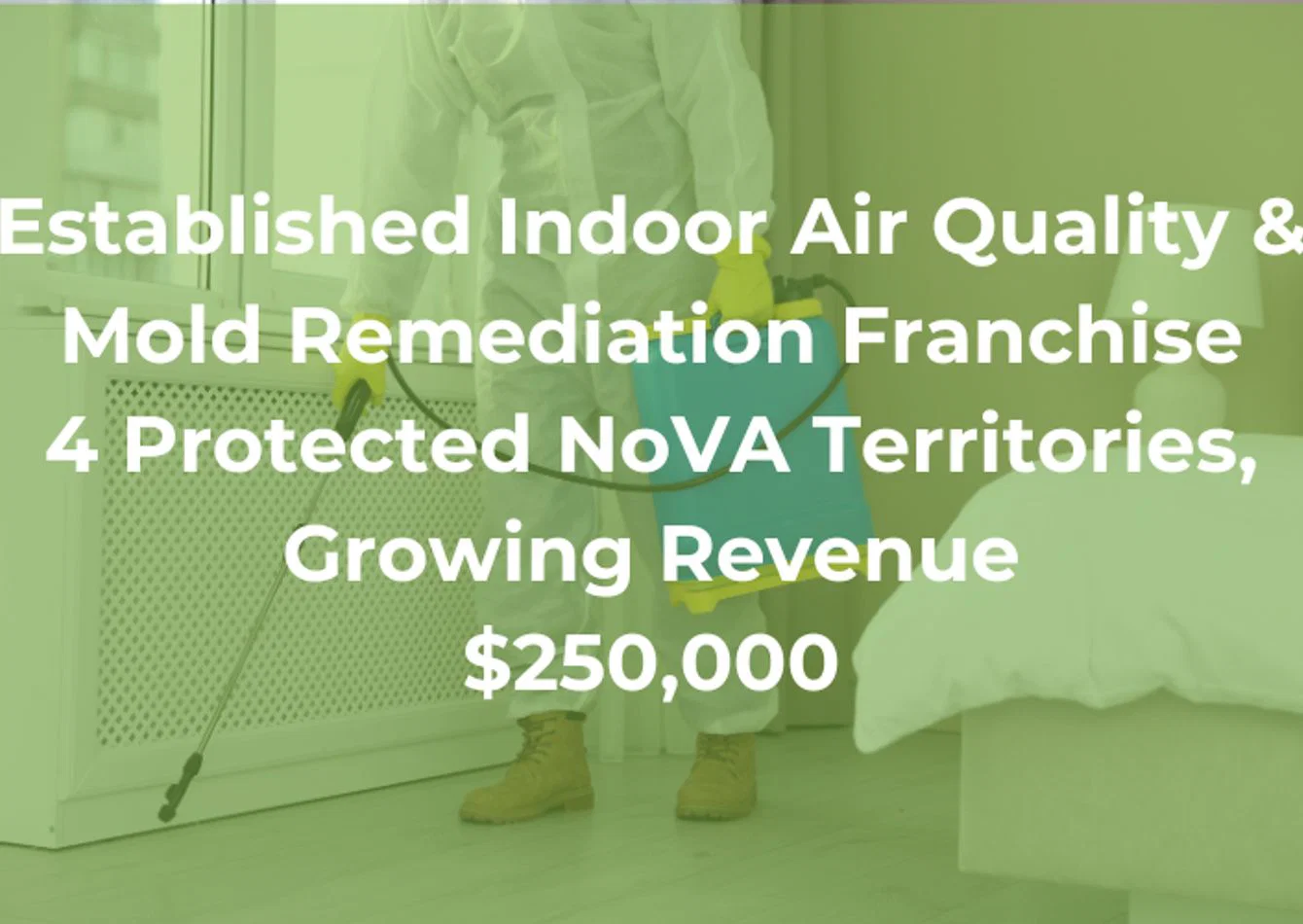 Complete Mold Remediation Air Quality Equipment Package