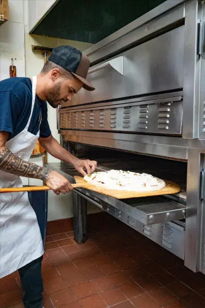 Complete Pizzeria Equipment Package with Two Commercial Pizza Ovens