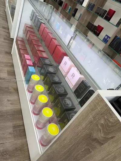 Complete Cosmetics Store Assets with Prime Display Cases