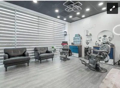Turnkey Barber Shop with Prime Location
