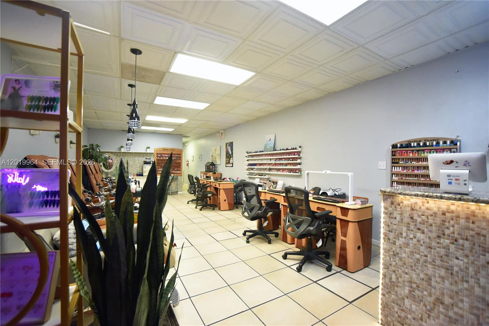 Complete Nail Salon Equipment Package with Established Clientele