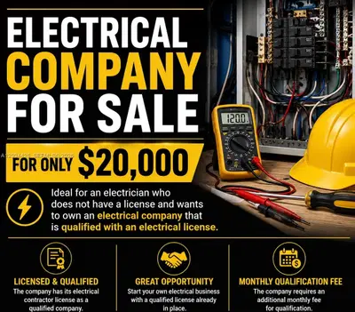 Complete Electrical Contracting Business Entity and Branding