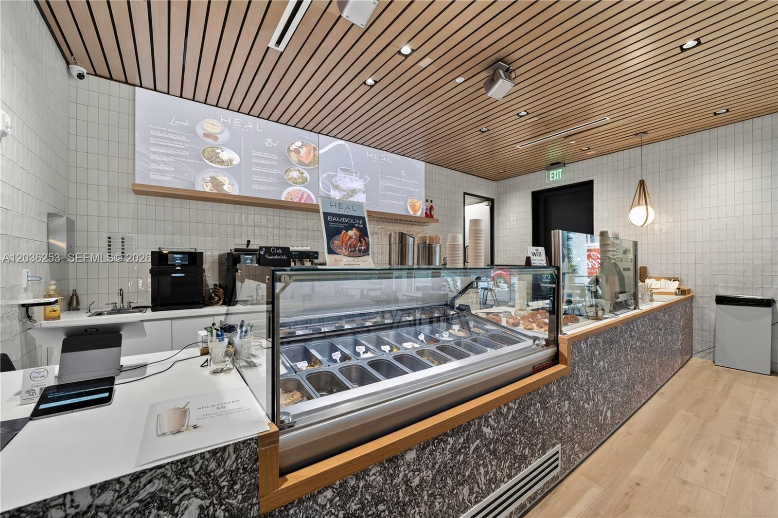 Turnkey Cafe Assets with Commercial Kitchen and Designer Furnishings
