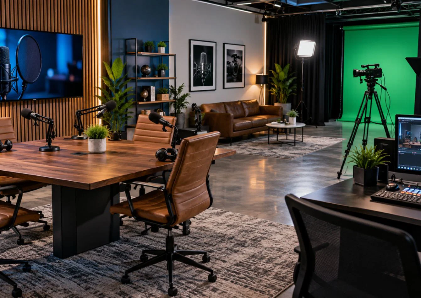 Turnkey Podcast  Video Studio Equipment with Top Tier Gear