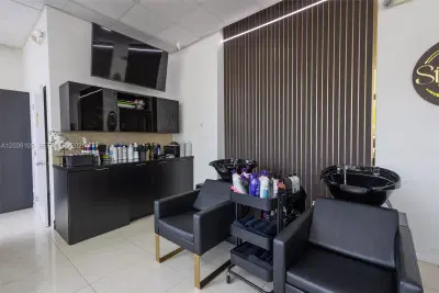 Complete Luxury Hair Salon Equipment Package with Pedicure Spa
