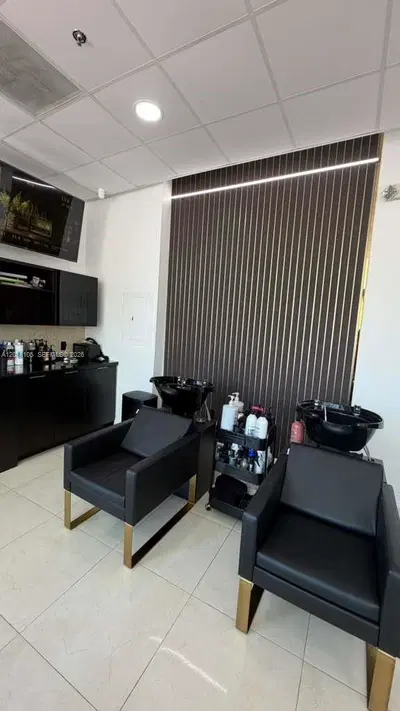 Complete Luxury Hair Salon Equipment Package with Pedicure Spa