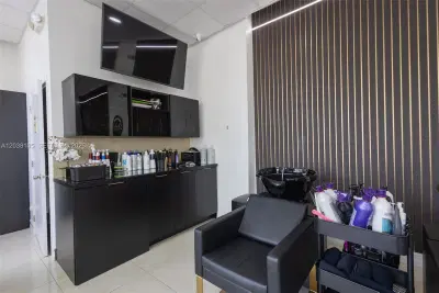 Complete Luxury Hair Salon Equipment Package with Pedicure Spa