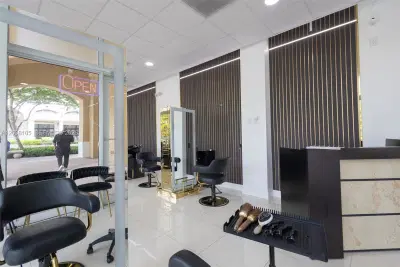Complete Luxury Hair Salon Equipment Package with Pedicure Spa