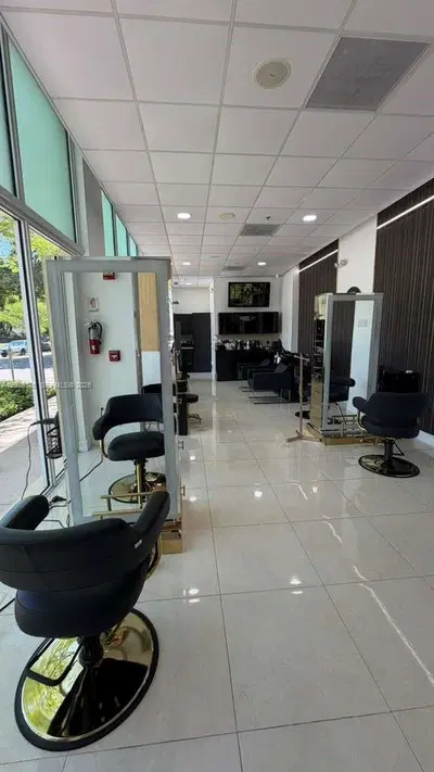 Complete Luxury Hair Salon Equipment Package with Pedicure Spa