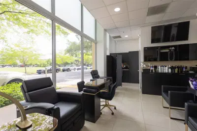 Complete Luxury Hair Salon Equipment Package with Pedicure Spa