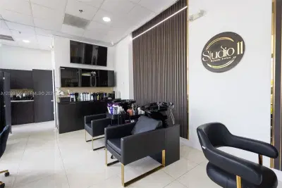 Complete Luxury Hair Salon Equipment Package with Pedicure Spa