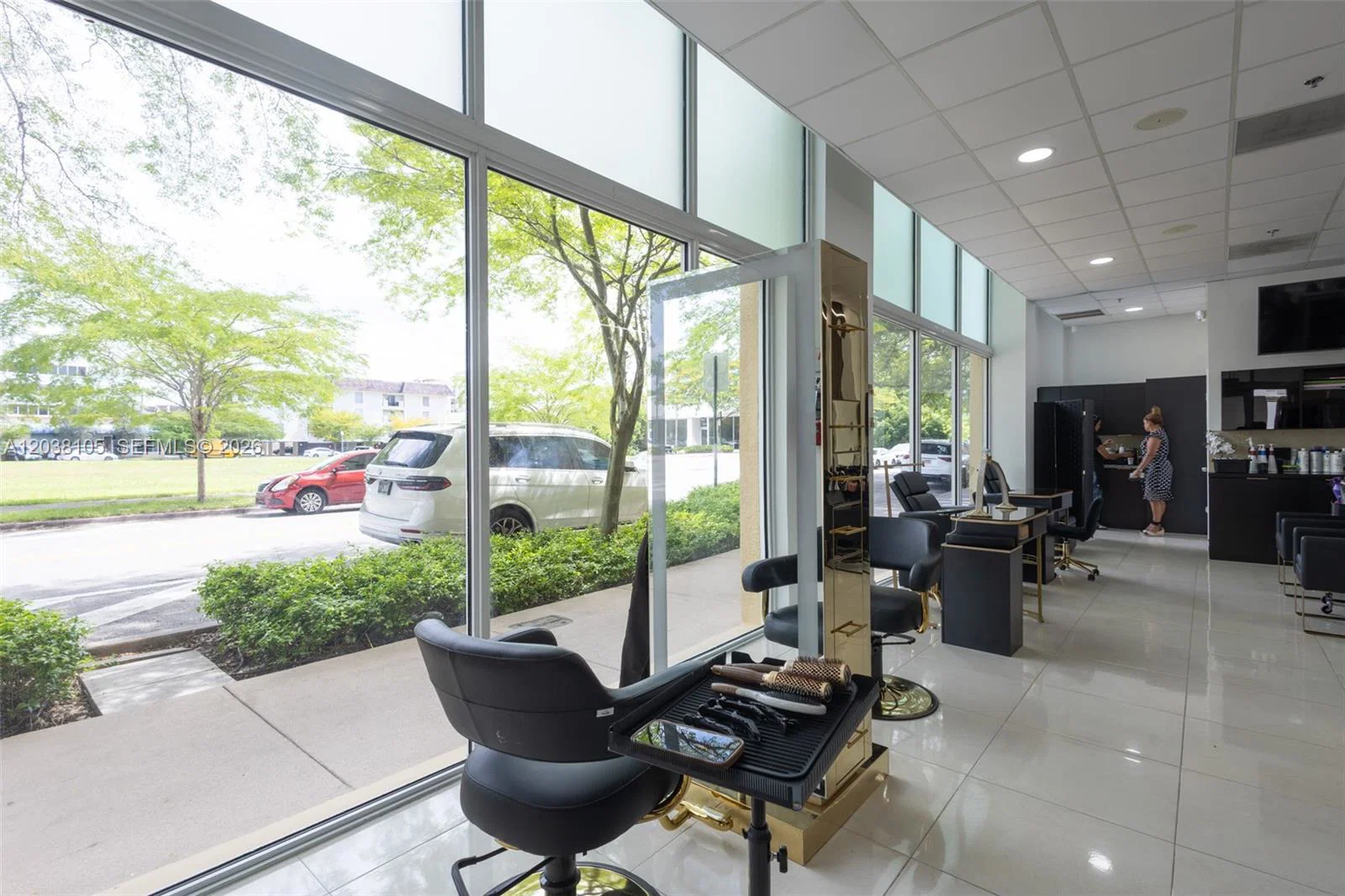 Complete Luxury Hair Salon Equipment Package with Pedicure Spa