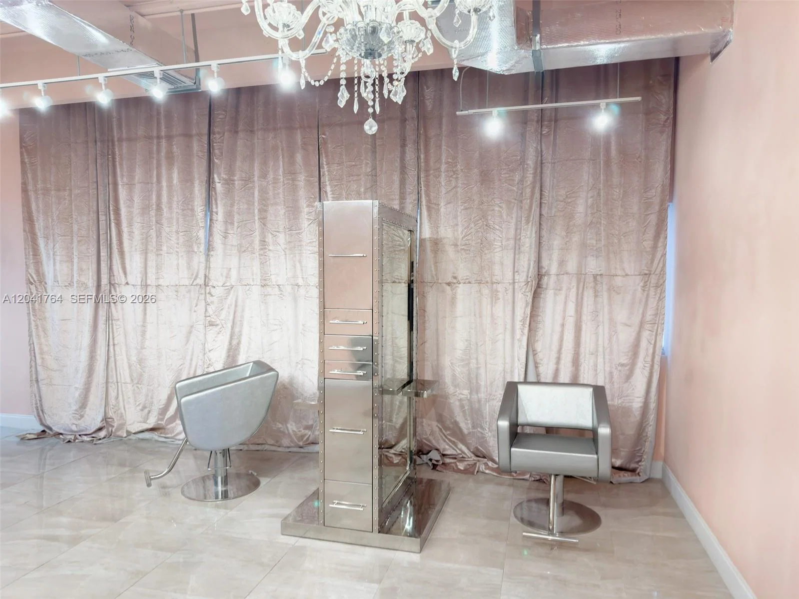 Complete Hair Salon Equipment Package with Premium Italian Stations