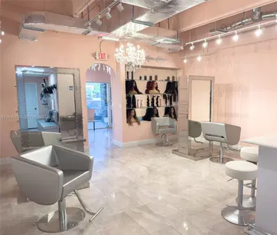 Complete Hair Salon Equipment Package with Premium Italian Stations