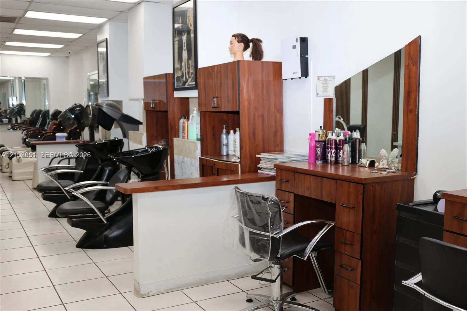 Complete Hair Salon Equipment Package with Inventory and Goodwill
