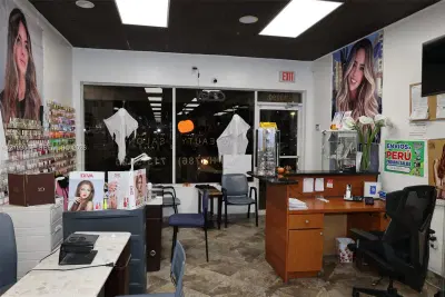Complete Hair and Nail Salon Assets in High Traffic Location