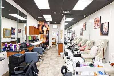 Complete Hair and Nail Salon Assets in High Traffic Location
