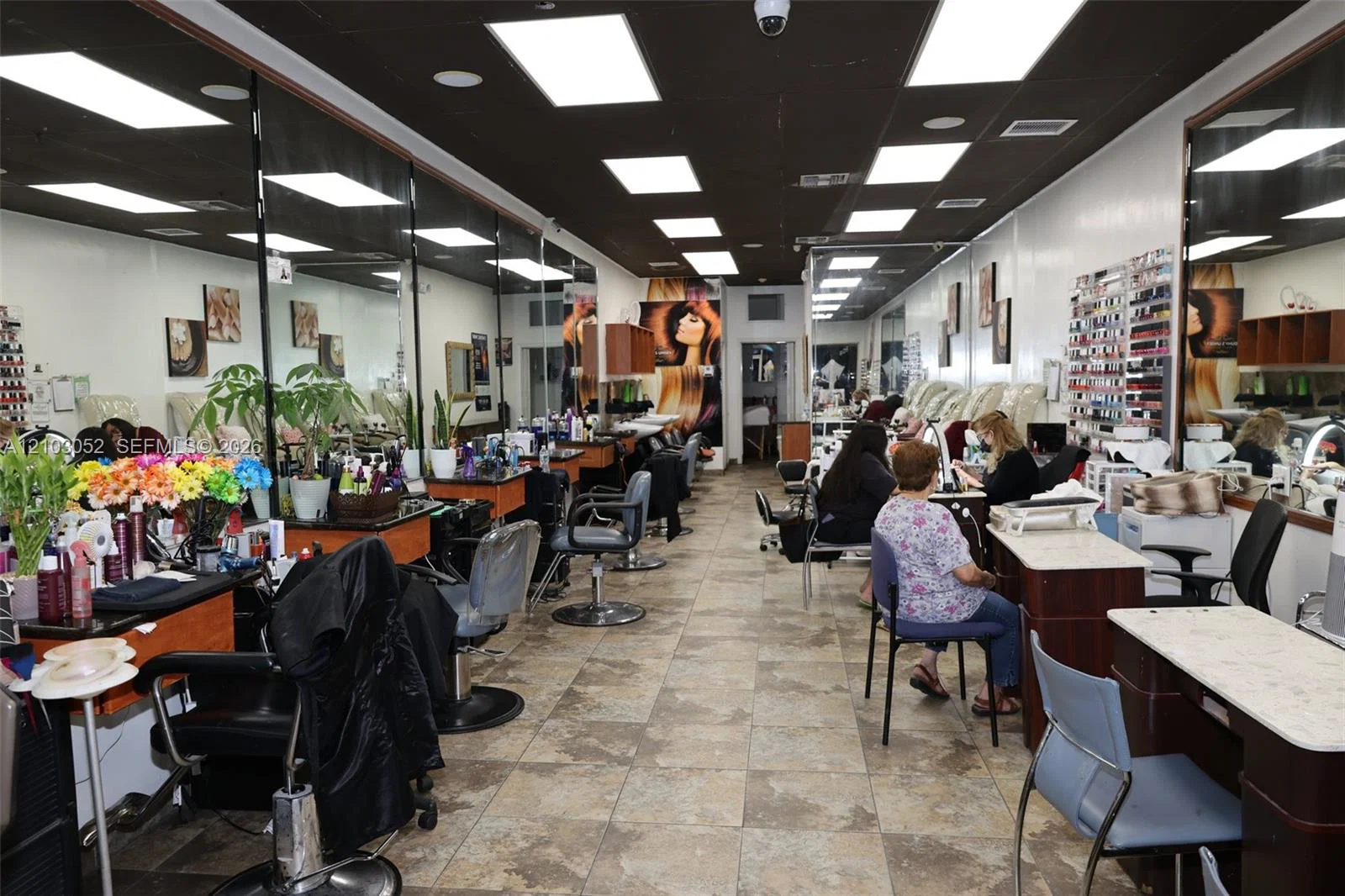 Complete Hair and Nail Salon Assets in High Traffic Location