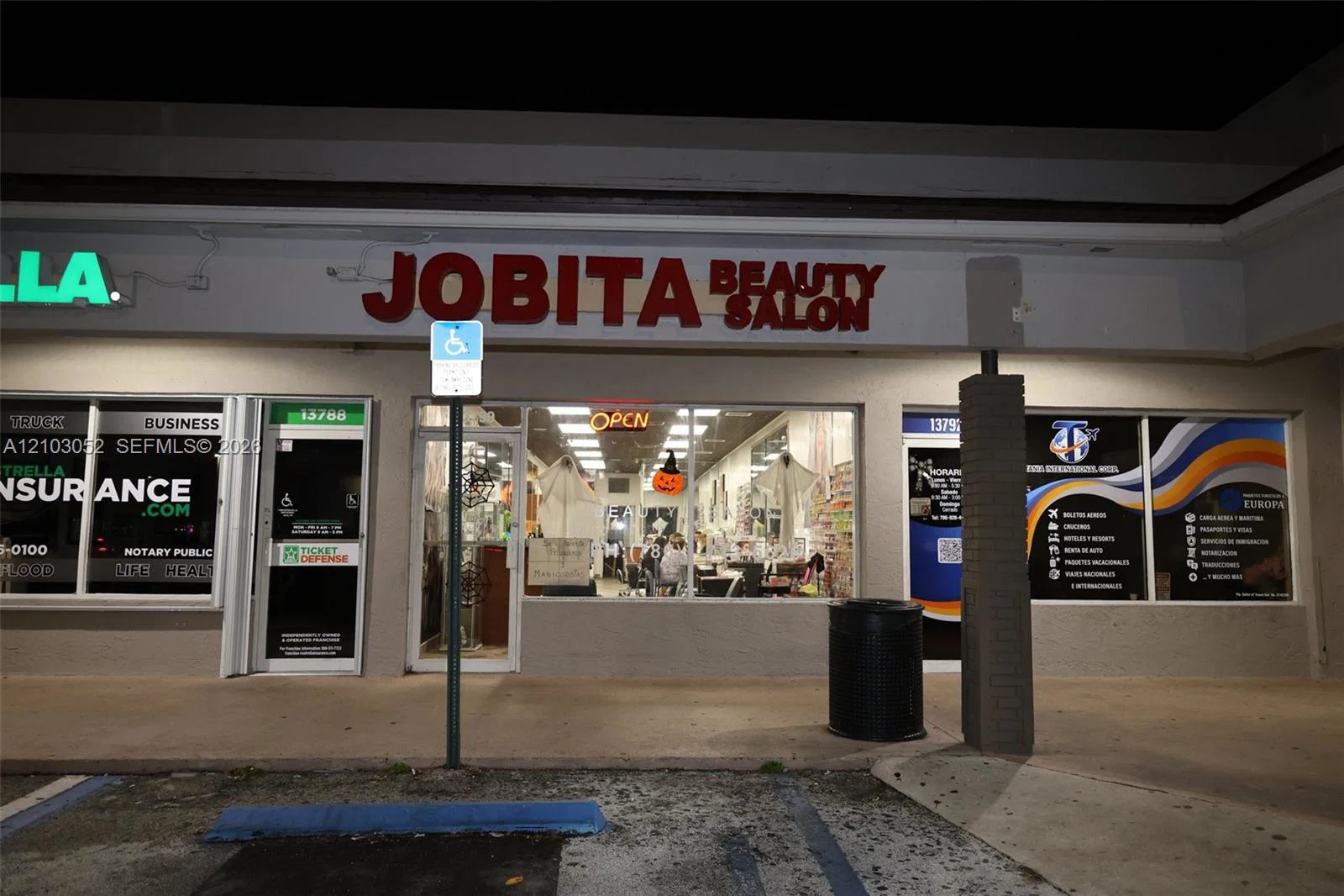 Complete Hair and Nail Salon Assets in High Traffic Location