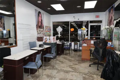 Complete Hair and Nail Salon Assets in High Traffic Location