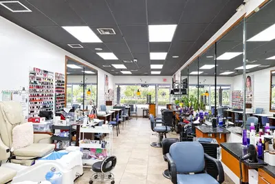 Complete Hair and Nail Salon Assets in High Traffic Location