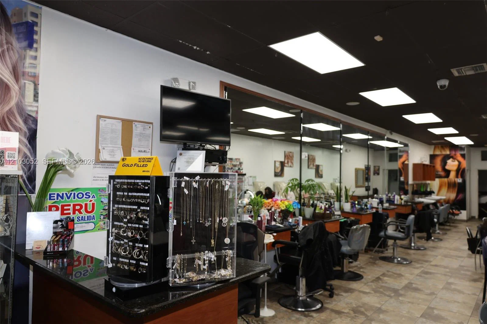 Complete Hair and Nail Salon Assets in High Traffic Location