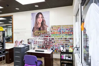 Complete Hair and Nail Salon Assets in High Traffic Location