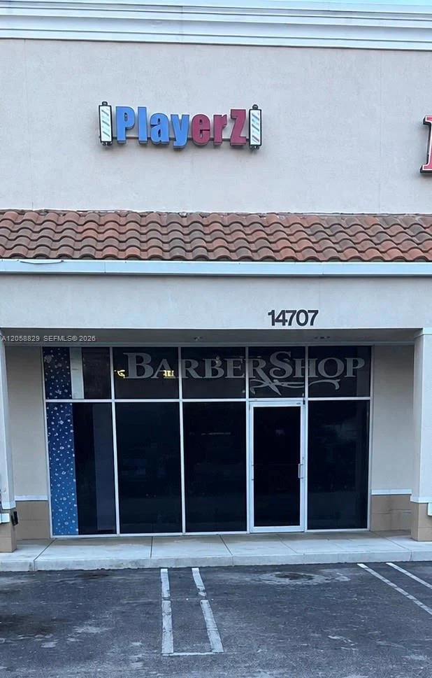 Complete Barber Shop Equipment Package with New AC System