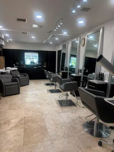 Complete Salon Equipment Package with Private Treatment Rooms