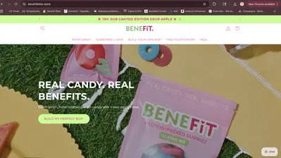 High Protein Candy Brand with Proprietary Formulations
