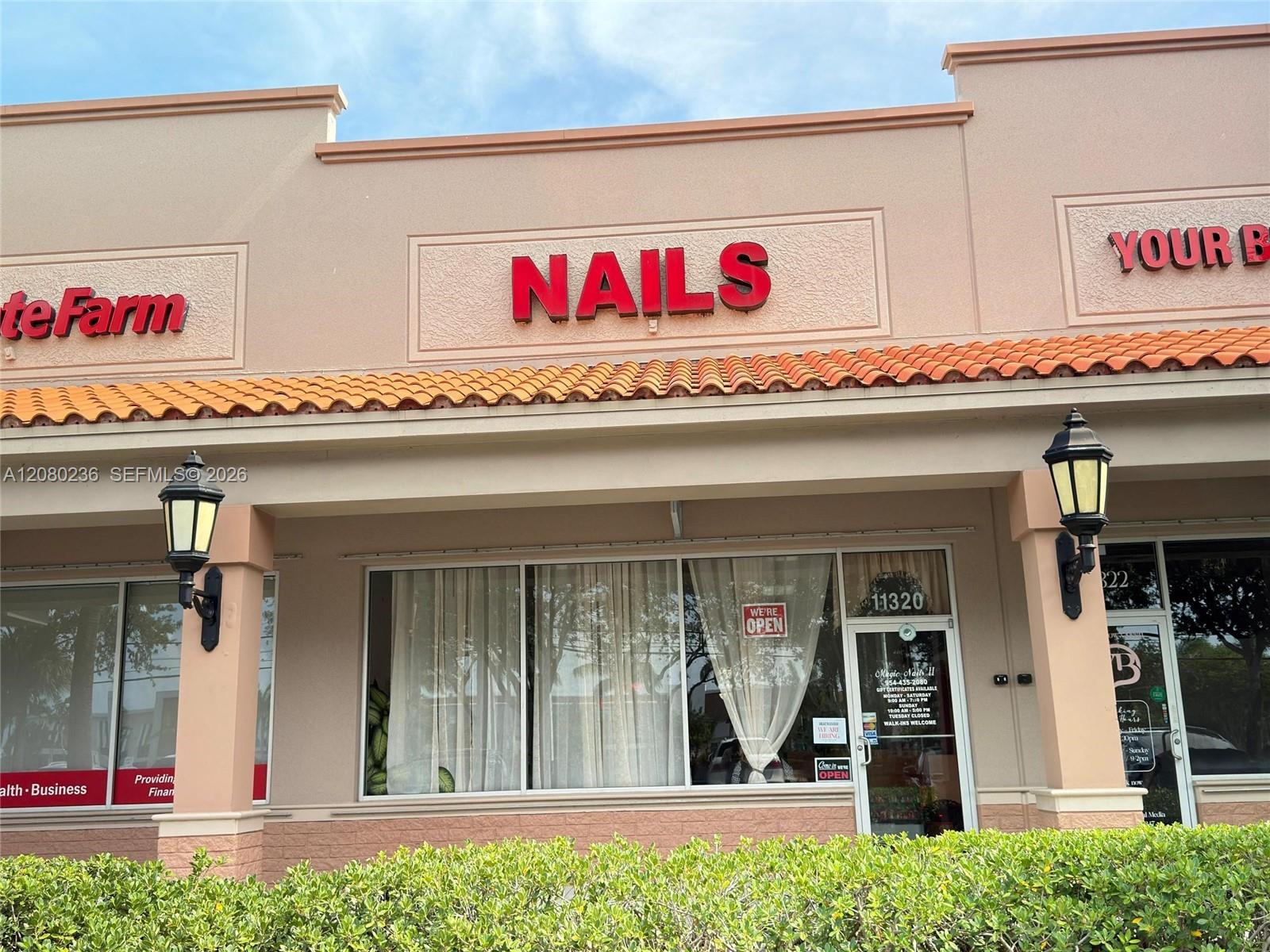 Complete Nail Salon Equipment Package with Dedicated Eyebrow Suite