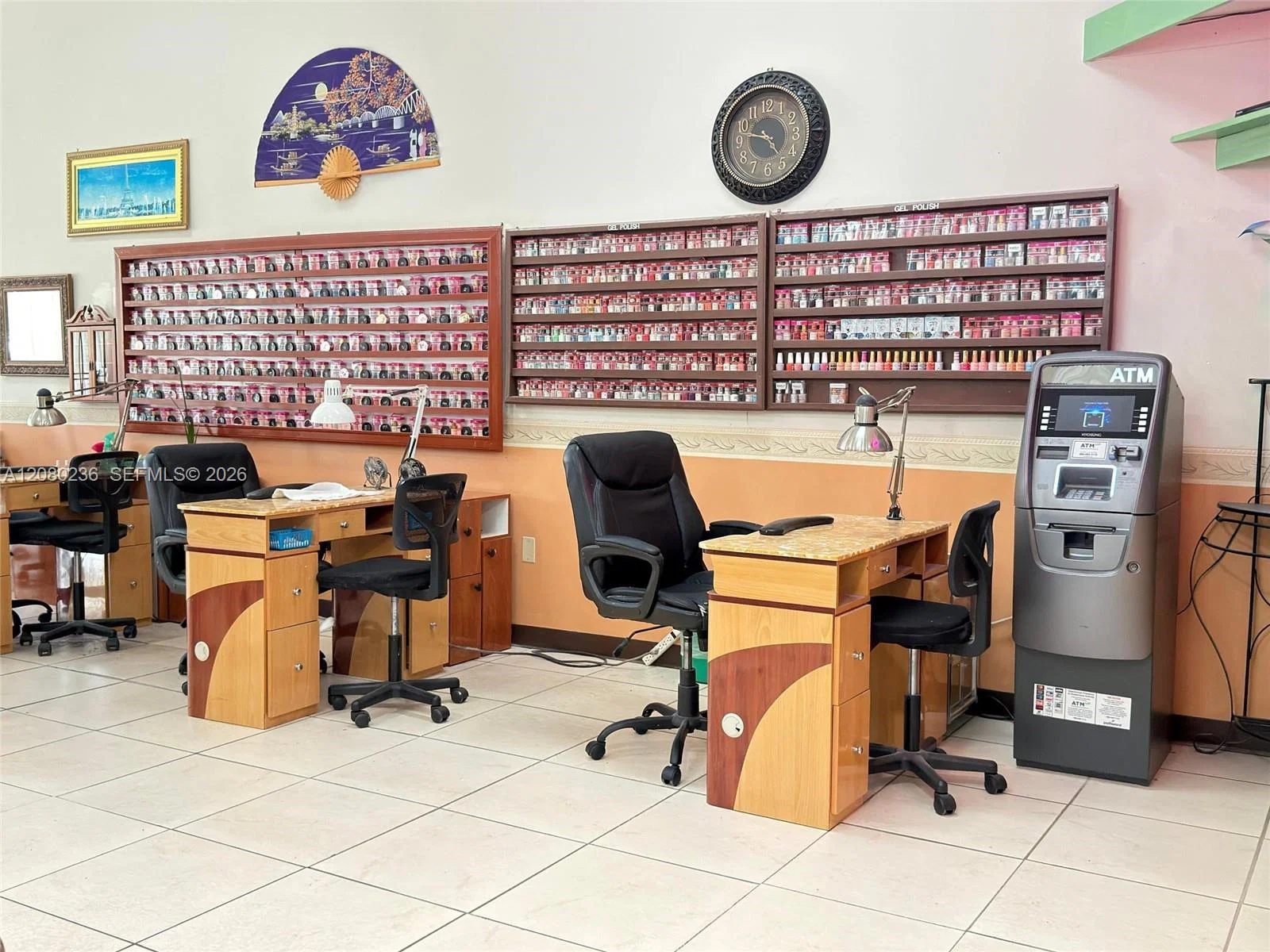 Complete Nail Salon Equipment Package with Dedicated Eyebrow Suite