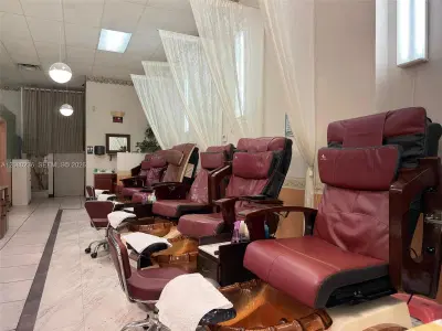 Complete Nail Salon Equipment Package with Dedicated Eyebrow Suite