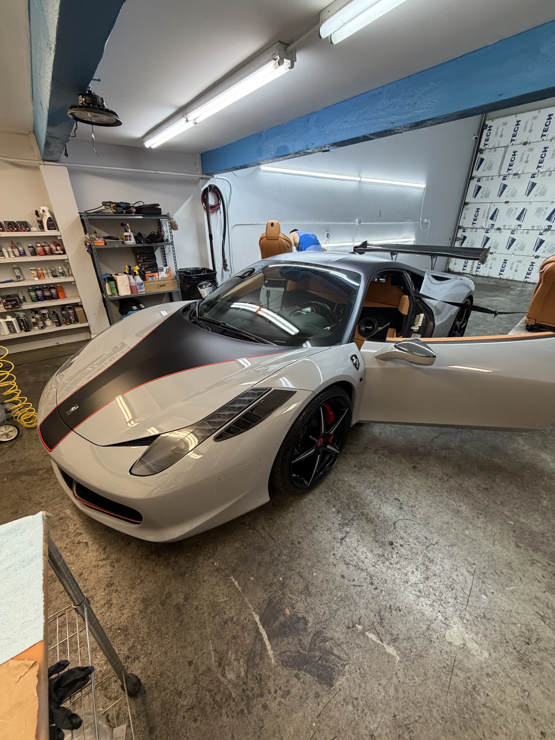 Turnkey luxury auto leather restoration and detailing business in South Florida.
