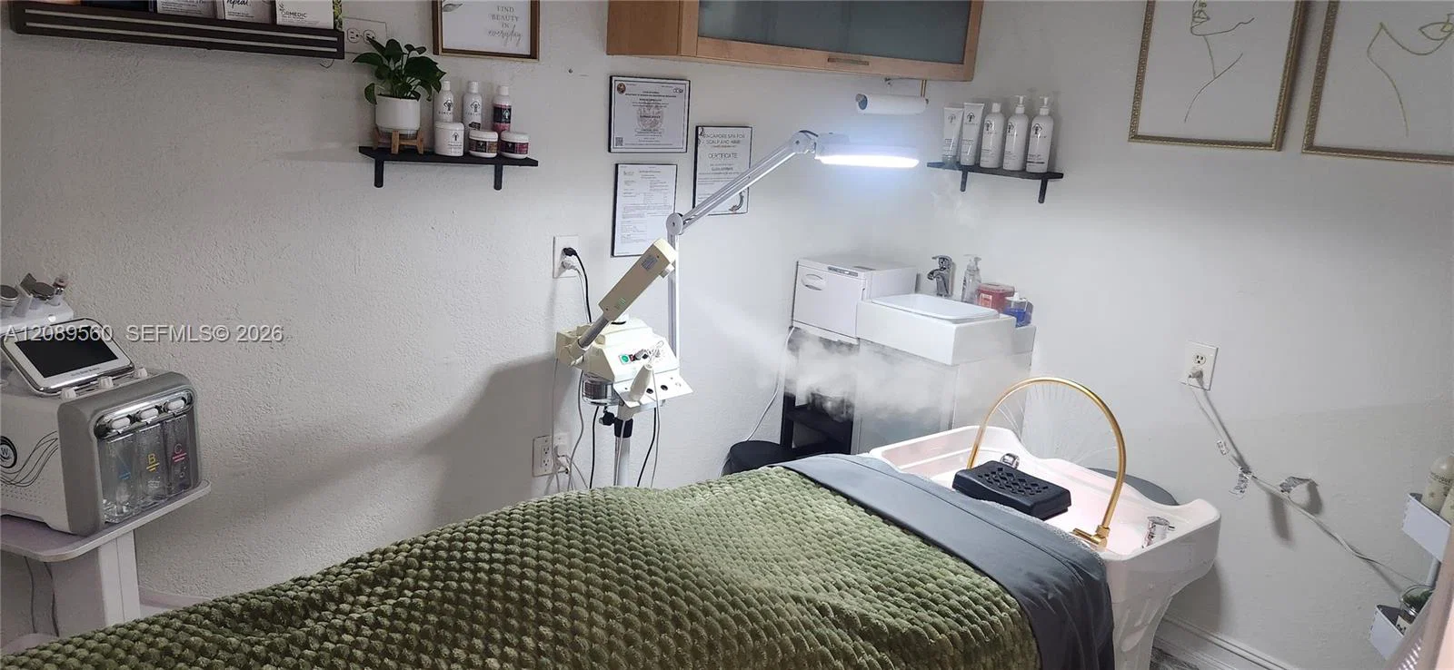Complete Wellness Head Spa Assets with AI Enabled Systems