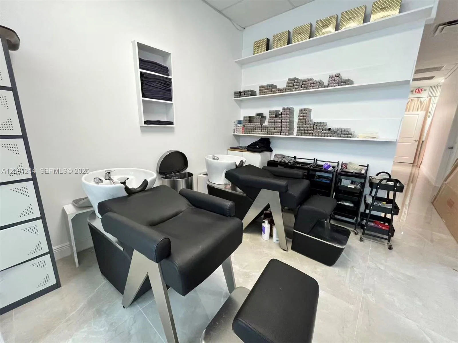 Complete Hair Salon Equipment Package with Treatment Rooms