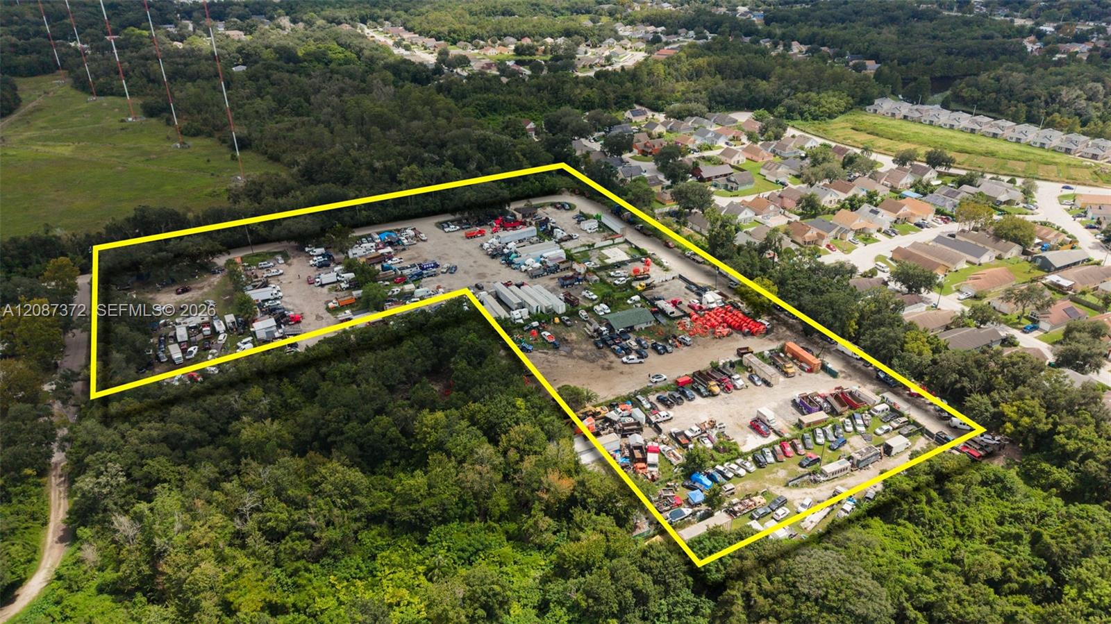 Prime Land Development Asset with Office and Amenities