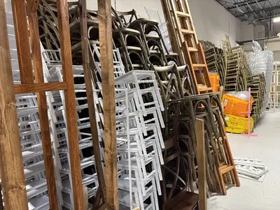 Growing Event Rental Company with Extensive Inventory