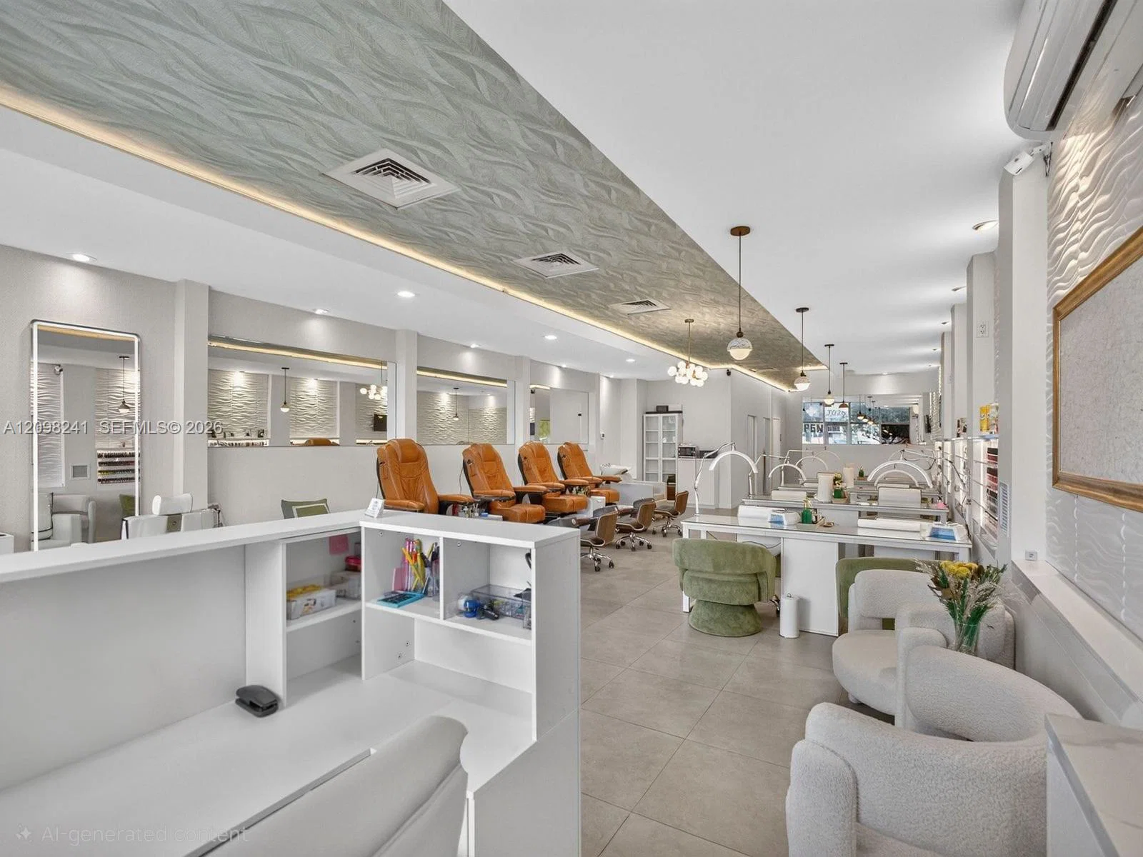 Turnkey Hair Salon Assets with Modern Finishes