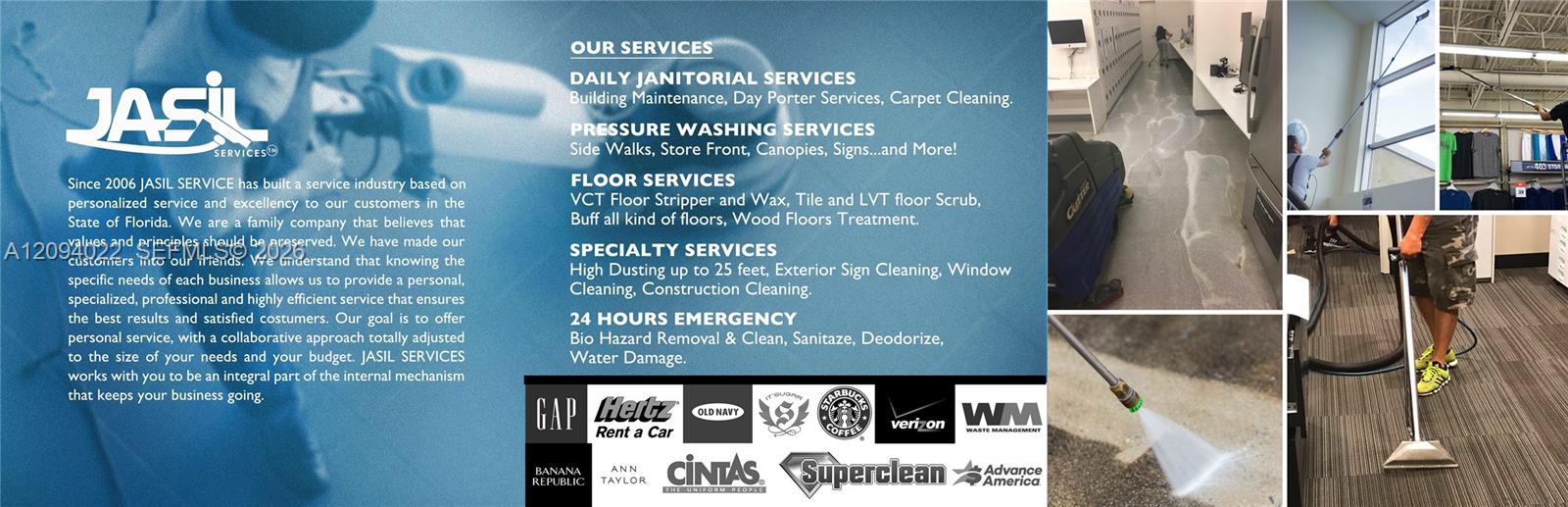 Established Commercial Cleaning Business with National Accounts