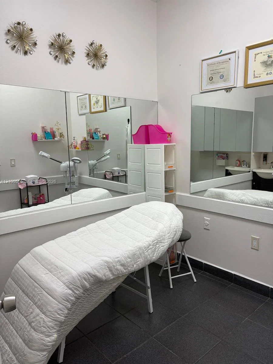 Complete Salon Fixtures and Equipment with Modern Amenities