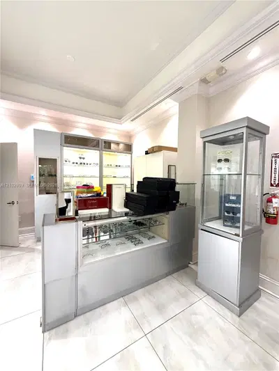 Complete Optical Shop Assets with Modern Fixtures and Inventory