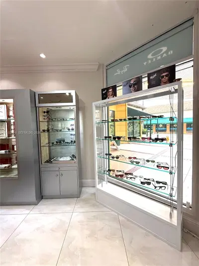 Complete Optical Shop Assets with Modern Fixtures and Inventory