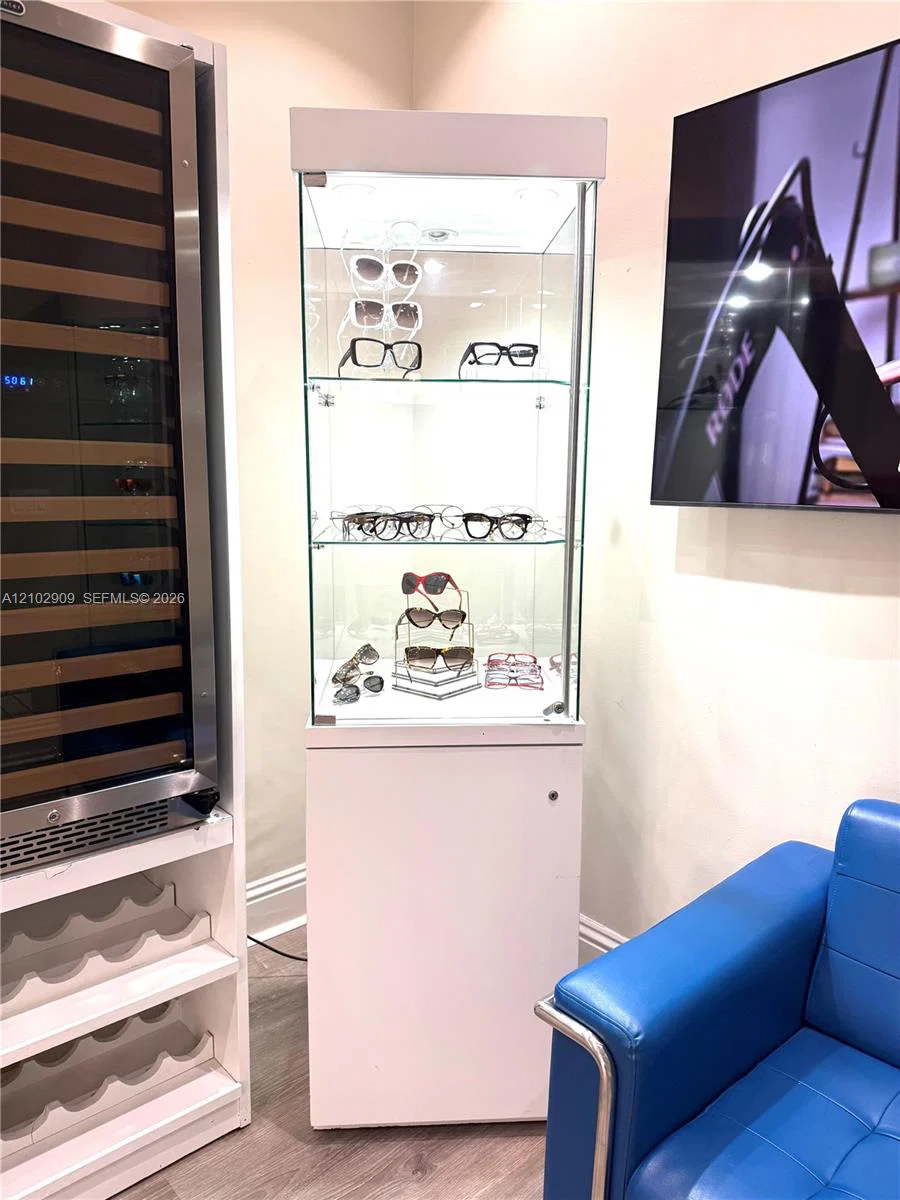 Complete Optical Shop Assets with Modern Fixtures and Inventory