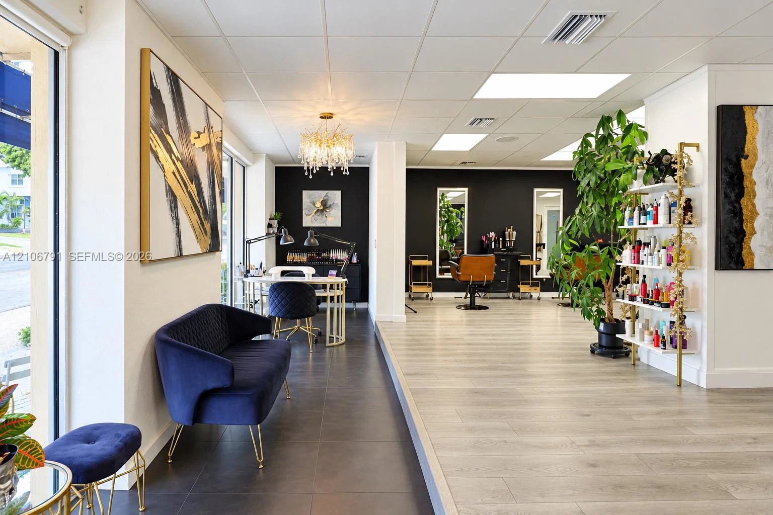 Complete Salon Equipment and Furnishings Package